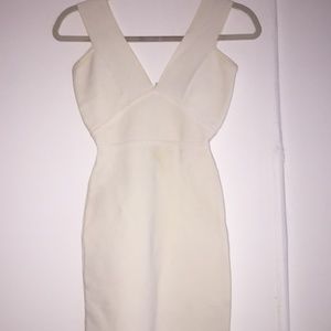 Designer White mini Dress